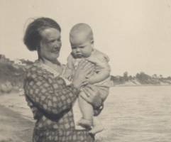 John in Gramma's arms